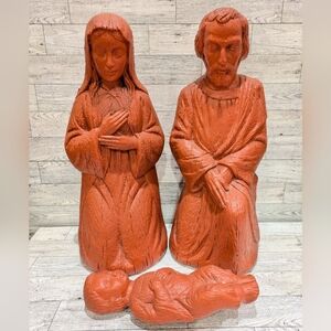 Empire Terracotta Nativity Set